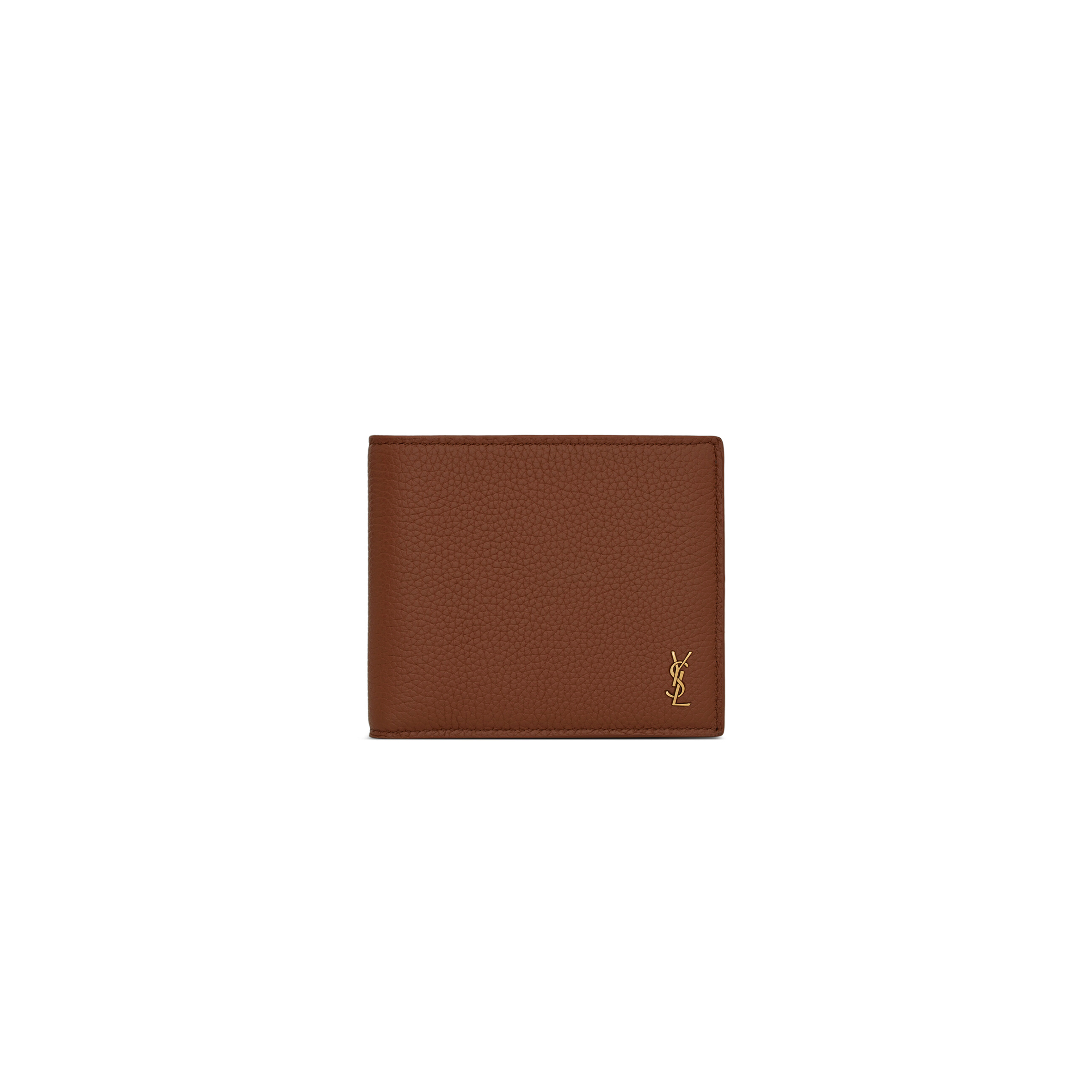 YSL TINY CASSANDRE EASTWEST WALLET IN GRAINED LEATHER ‎607727DTI0W2126 (11*9.5*2.5cm)